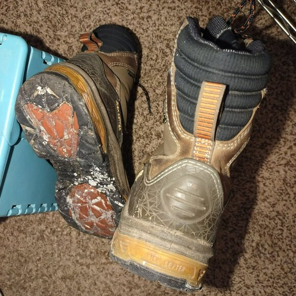 Irish Setter Mens Ultra Dry Waterproof Work Boots 83840 Brown Size 9.5 - Picture 9 of 10